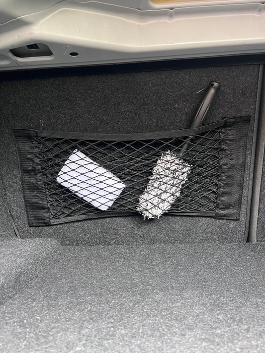 Filet de Rangement Élastique pour Coffre de Voiture