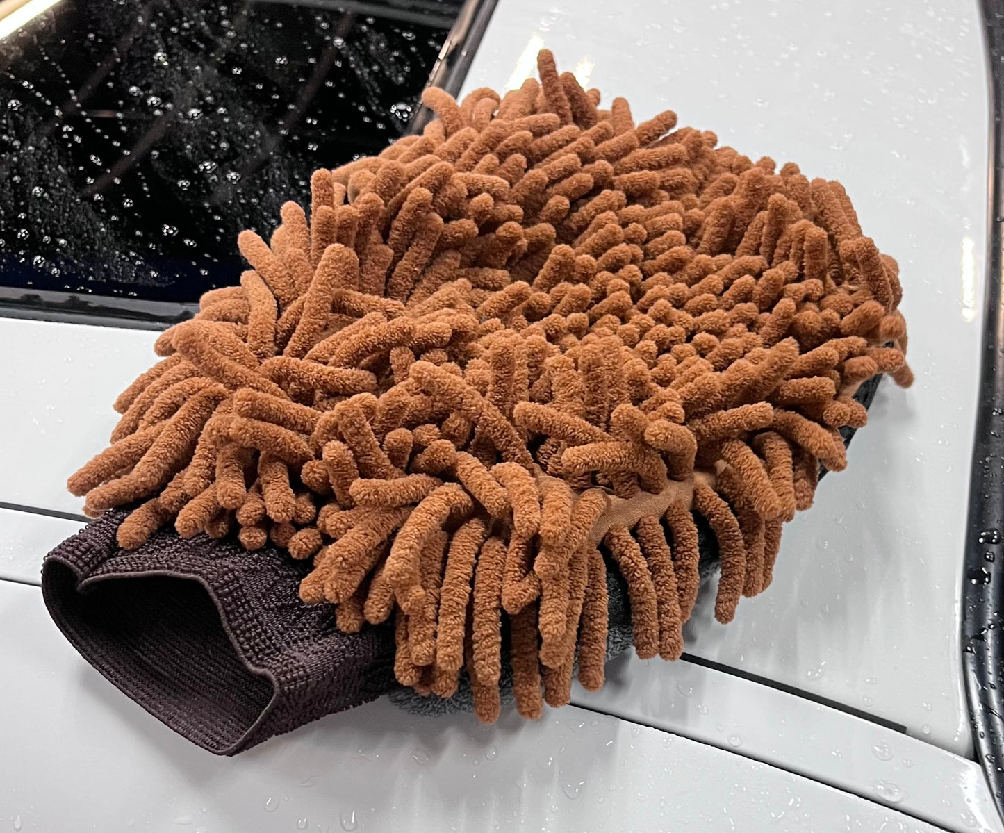Gant de lavage microfibre double face - spécial detailing auto