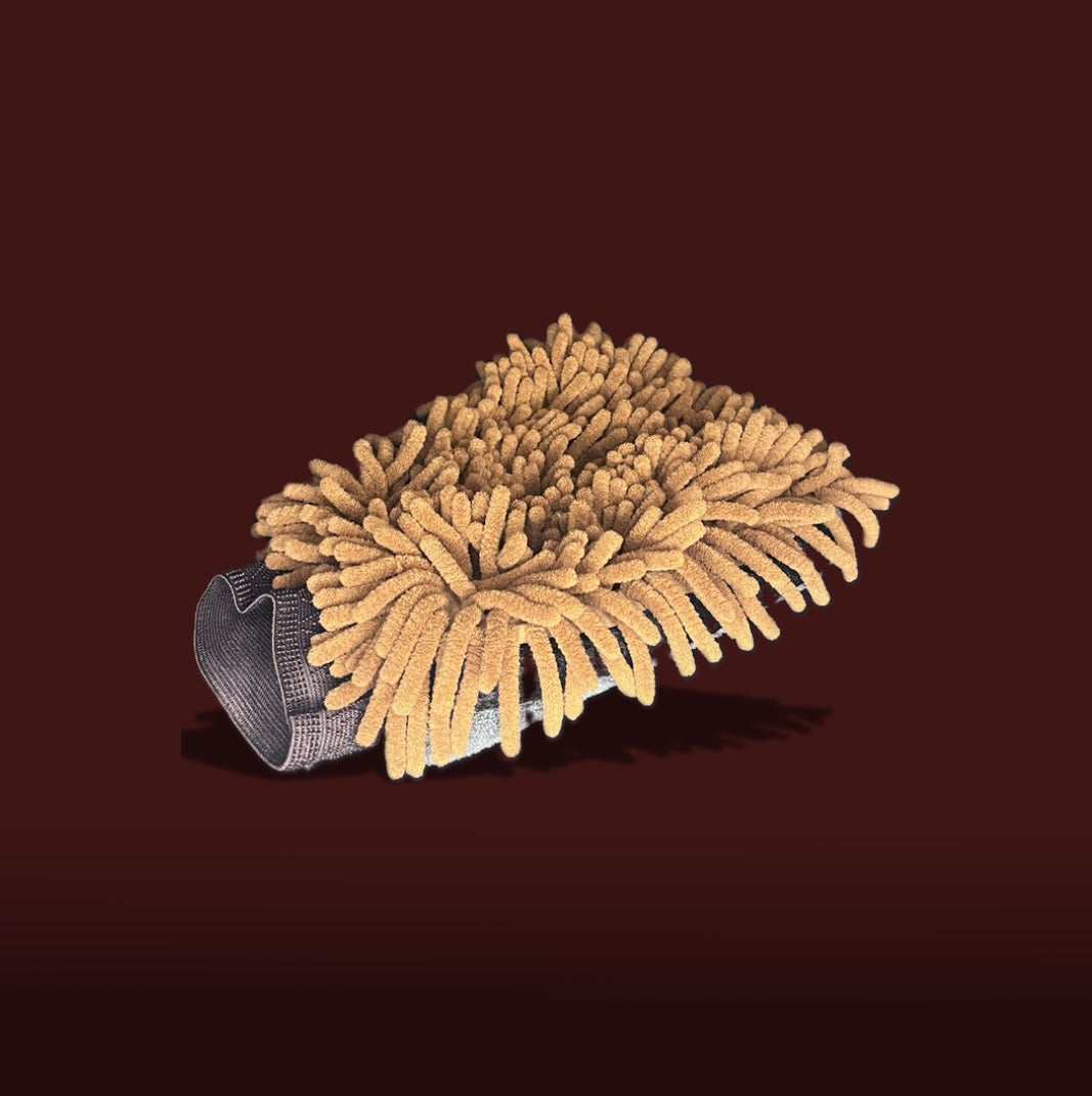 Gant de lavage microfibre double face - spécial detailing auto