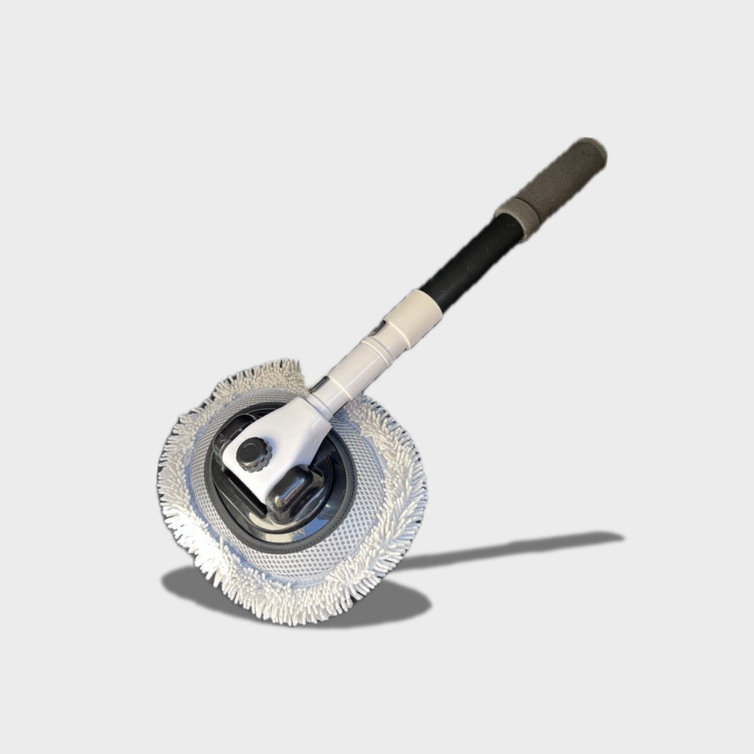 Brosse télescopique microfibre